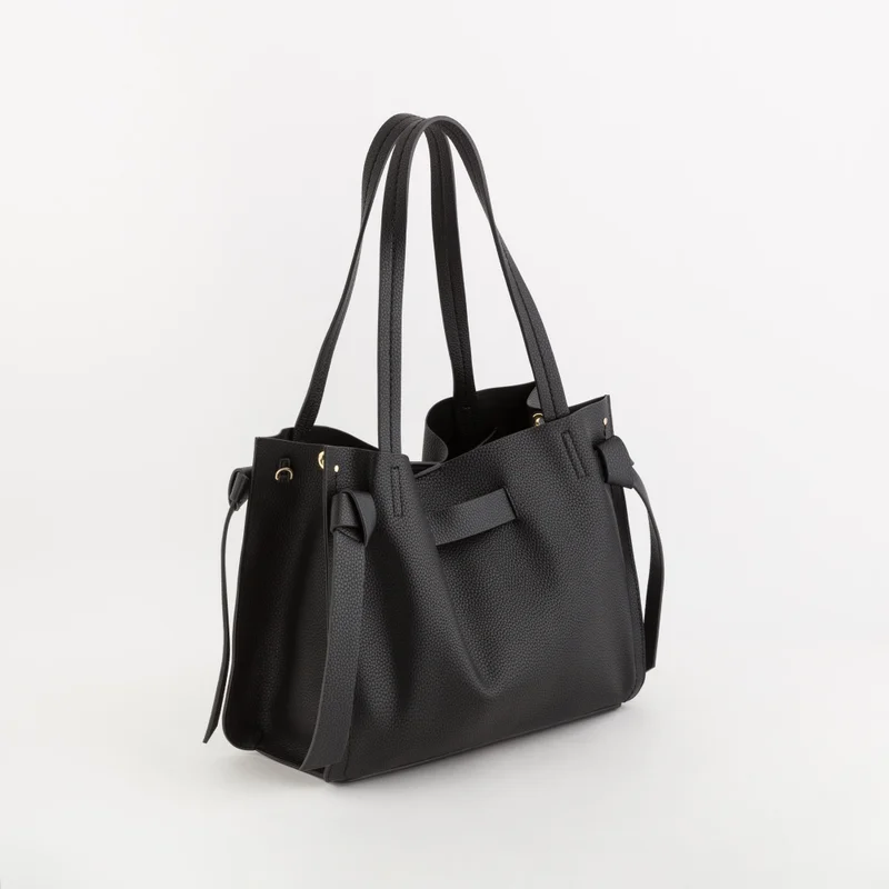 كاربيزا Women's Totebag Felce Black