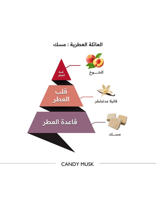 الماجد للعود زيت كاندي مسك - ١٥ مل - Image 4