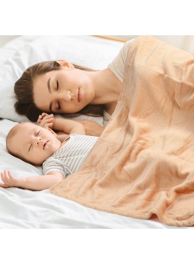 Reginary 8 Pcs Fuzzy Baby Blankets 30" x 40" Soft Warm Plush Newborn 2025 Summer Receiving Essentials Toddler Infant Boy Girl Gift Nursery Swaddling Cozy Kid Daycare Cot Blankets for Crib Stroller Nap Outdoor - Image 4