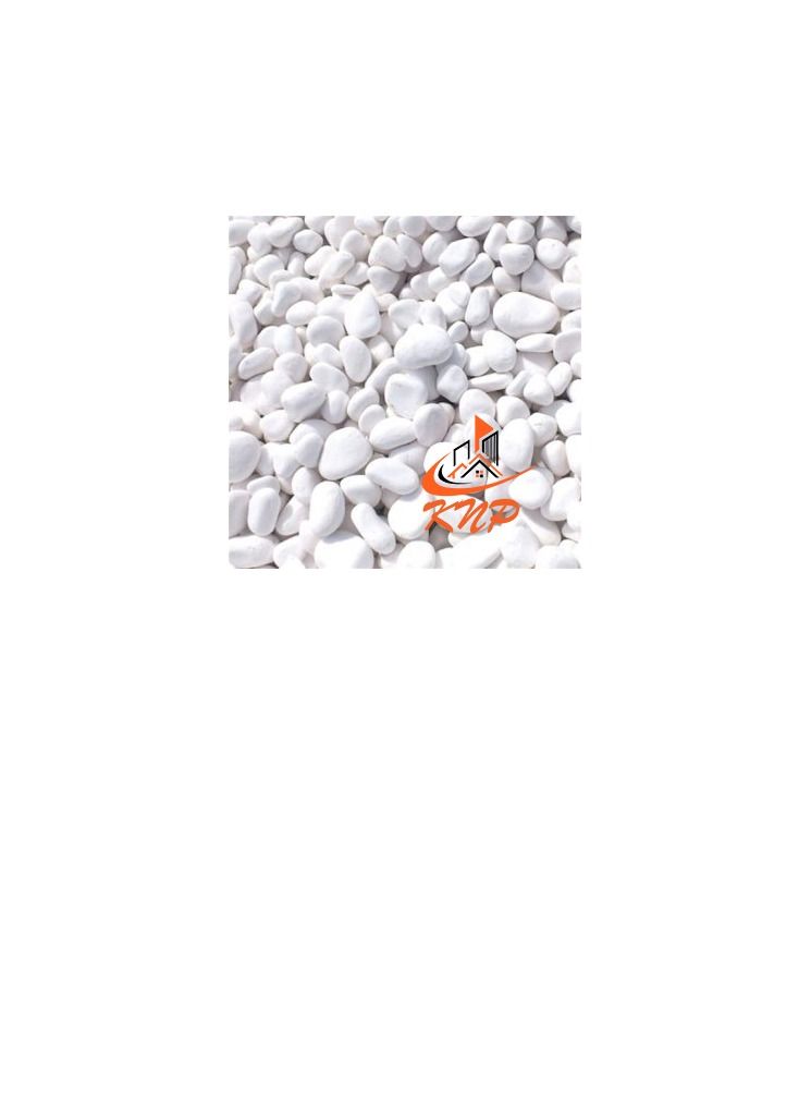 KNP Snow White Pebbles 20KG Bag 3-5 cm - Image 2