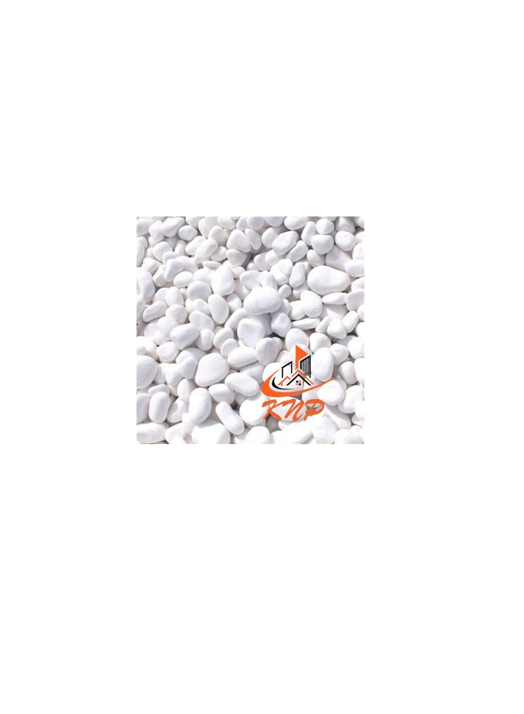KNP Snow White Pebbles 20KG Bag 3-5 cm - Image 3