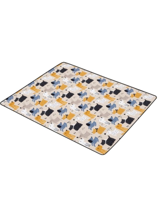 Printed Picnic Mat Large – Pet