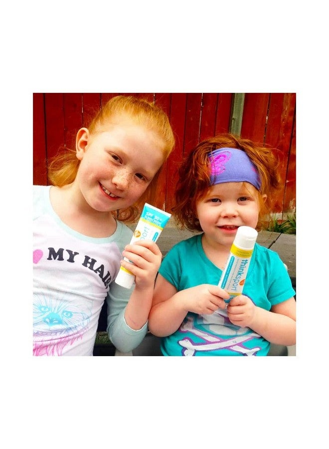 Think Kids Safe Mineral Sunscreen Spf 50+, 3 Fl Oz, Natural, Water Resistant Reef Safe Sunscreen For Children, Broad Spectrum Uva/Uvb Sun Screen - Image 4