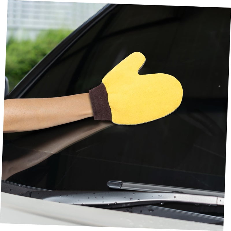 Dual Sided Car Washing Glove Mitt For Scratch Free Automotive And Household Cleaning Lightweight Easy To Carry - Image 3