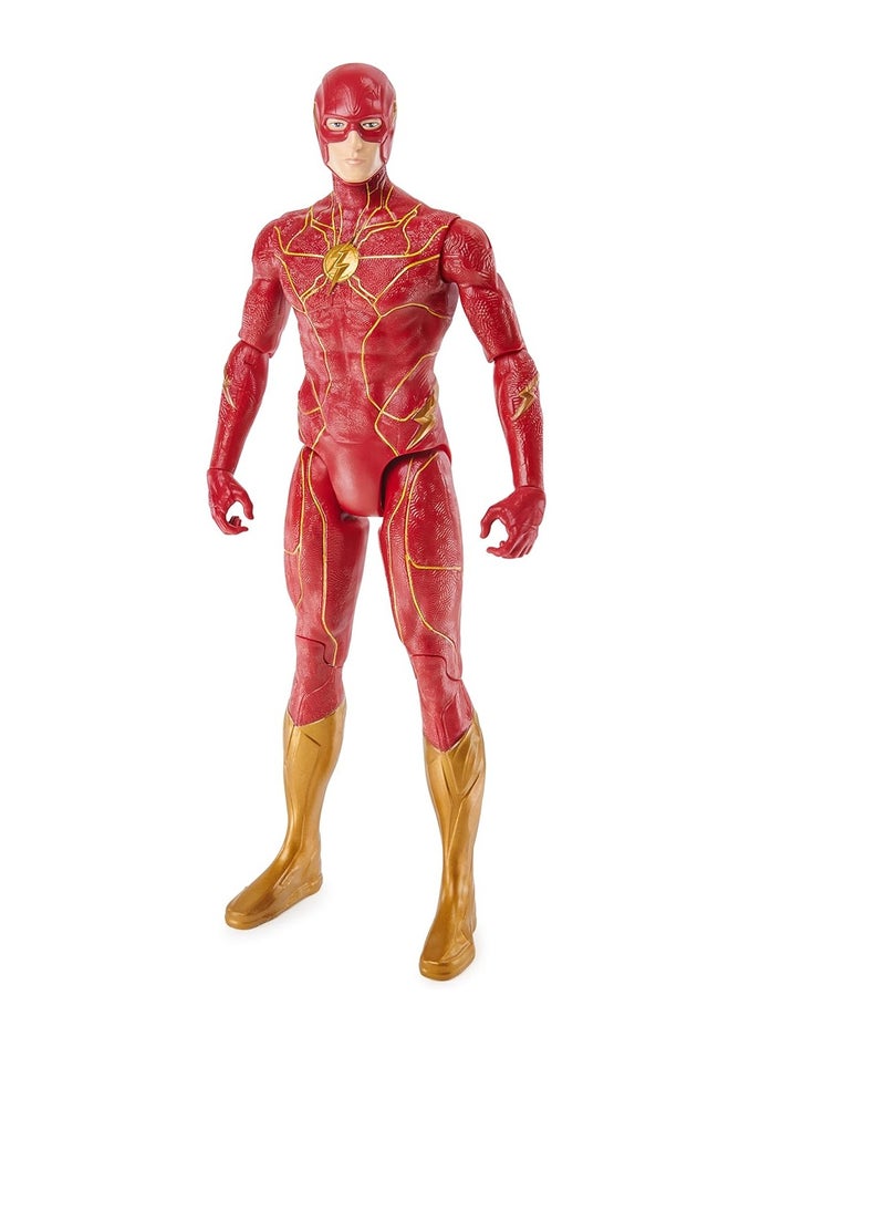 DC Comics The Flash 30 cm Flash Figure 30 cm with Original The Flash Decorations and 11 Points of Article, Toy for Ages 3+  - Image 1
