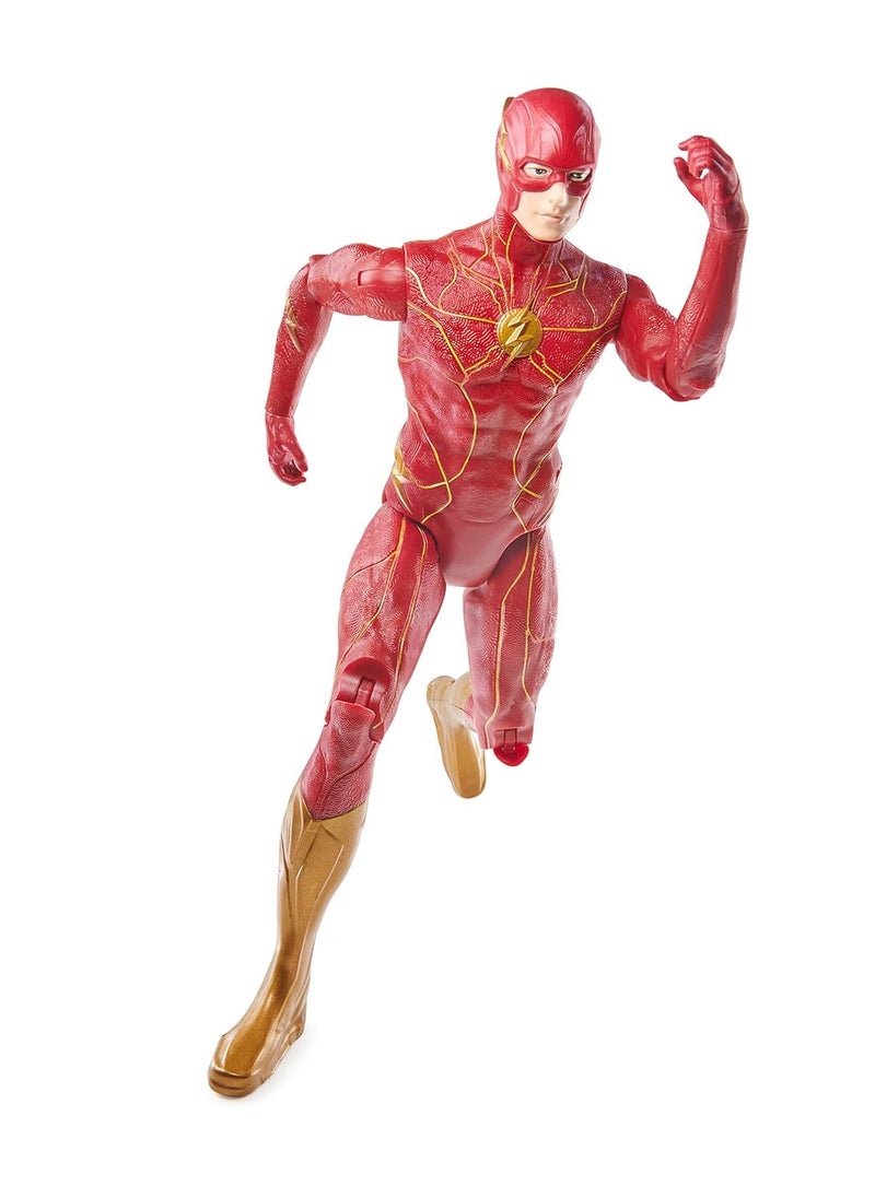 DC Comics - The Flash 30 cm Flash Figure 30 cm with Original The Flash Decorations and 11 Points of Article, Toy for Ages 3+ - Image 1