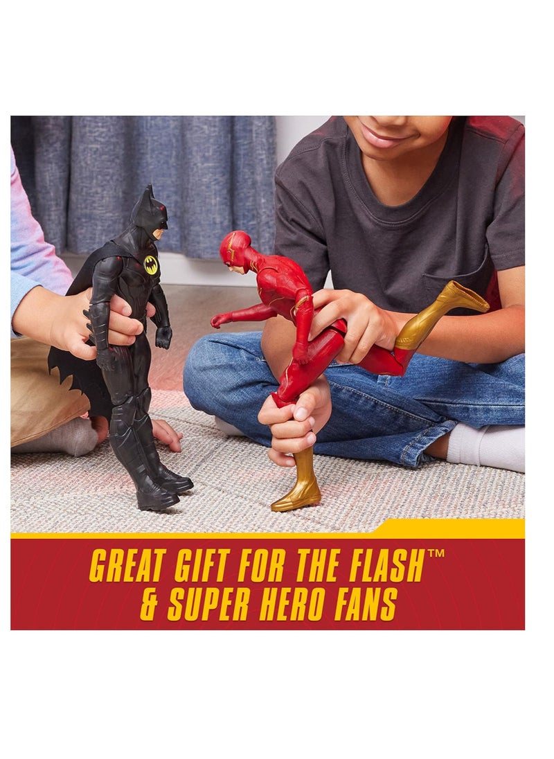 DC Comics - The Flash 30 cm Flash Figure 30 cm with Original The Flash Decorations and 11 Points of Article, Toy for Ages 3+ - Image 1