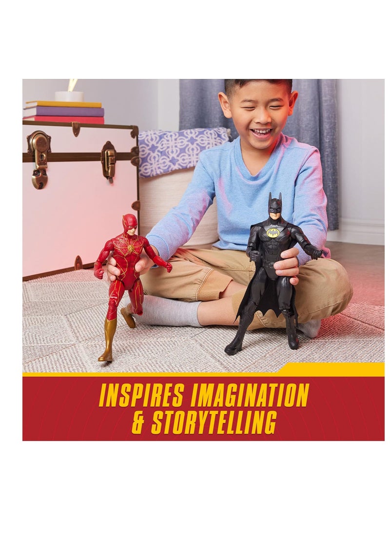 DC Comics The Flash 30 cm Flash Figure 30 cm with Original The Flash Decorations and 11 Points of Article, Toy for Ages 3+  - Image 5