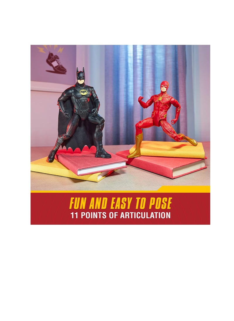 DC Comics The Flash 30 cm Flash Figure 30 cm with Original The Flash Decorations and 11 Points of Article, Toy for Ages 3+  - Image 4