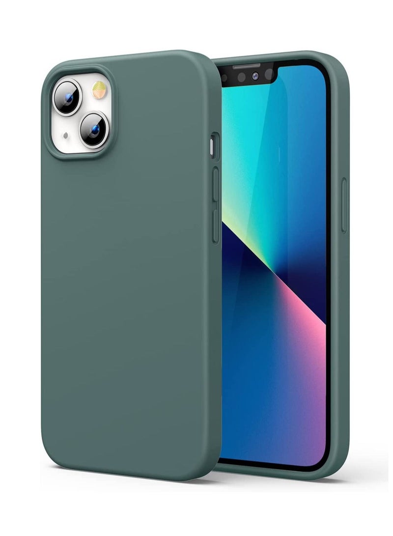 DUSALA iPhone 13 Case 6.1 inch Silicone Protective Case Soft Liquid Gel Rubber Cover Shockproof Bumper Anti-Scratch Anti-Fingerprint Anti-Drop Slim Thin Case Compatible with iPhone 13 - Image 1