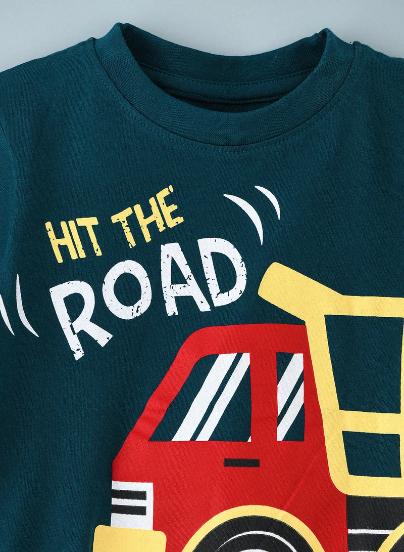 JAM Basic round neck graphic t-shirt