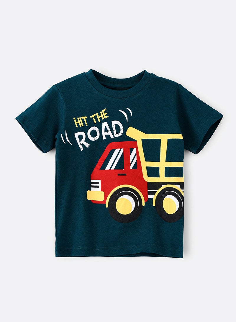 JAM Basic round neck graphic t-shirt - Image 1