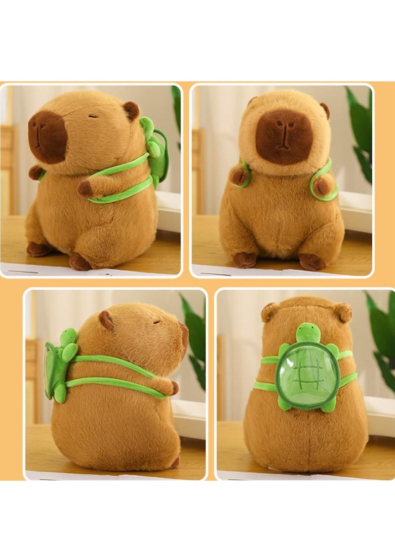 KASTWAVE - Capybara Plush Toy, Cute Capybara Stuffed Animals Capybara Stuffed Toy, Super Soft Capybara Plush Pillow Brown Capybara Plush Doll for Birthday Holiday  Gifts for Kids Girls Boys Adults (9.8 Inch) - Image 1