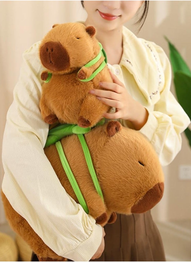 KASTWAVE - Capybara Plush Toy, Cute Capybara Stuffed Animals Capybara Stuffed Toy, Super Soft Capybara Plush Pillow Brown Capybara Plush Doll for Birthday Holiday  Gifts for Kids Girls Boys Adults (9.8 Inch) - Image 1