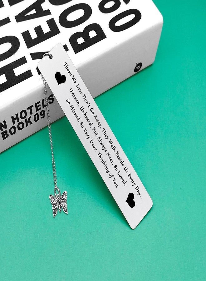 Baipilu Memorial Gift for Loss of Dad Mom Sympathy Gift in Memory of Husband Wife Inspirational Bookmark Loss of Grandpa Grandma Gift Condolence Gift for Friend Remembrance Bereavement Gift Memorial Bookmark - Image 5