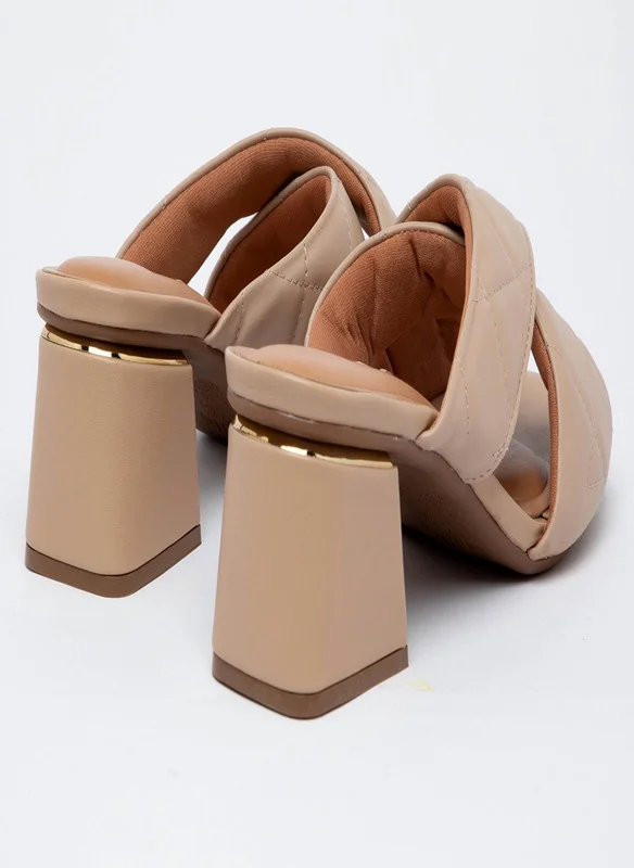 فيزانو VIZZANO Mid Heel Sandals For Ladies