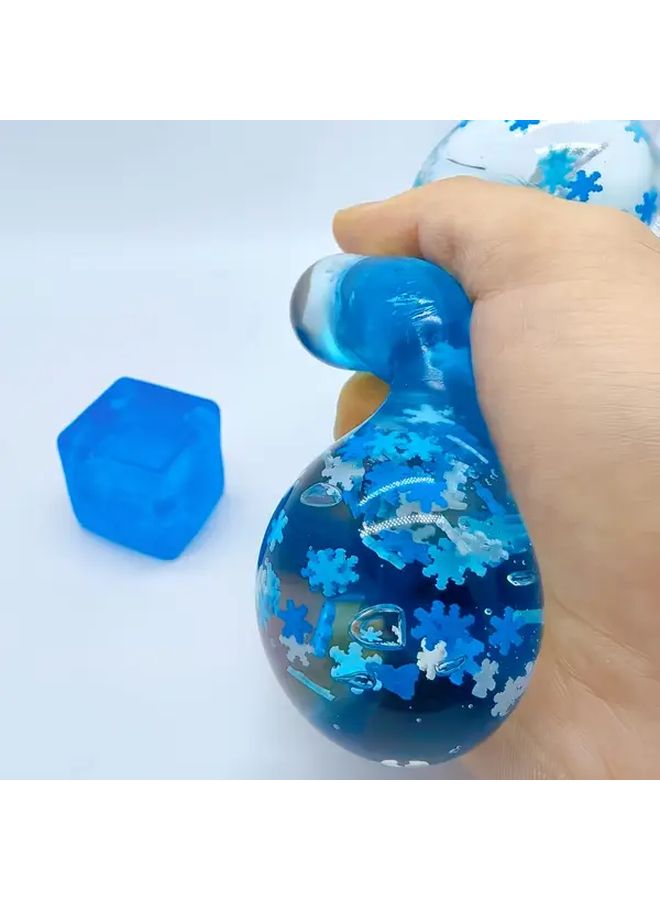 Mini Plus 2PCS Maltose Ice Cube Stress Relief Squeeze Toy Soft Durable Fidget Gadget Gift - Image 4