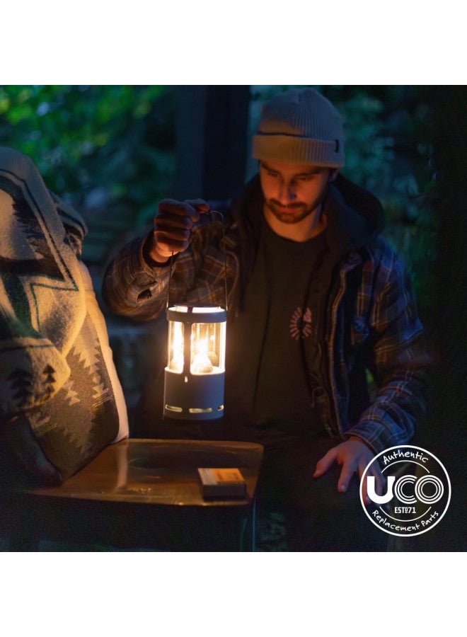 UCO شموع شمع العسل الطبيعية من UCO لمدة 12 ساعة - فانوس شمعة - عبوة 3 - Image 5