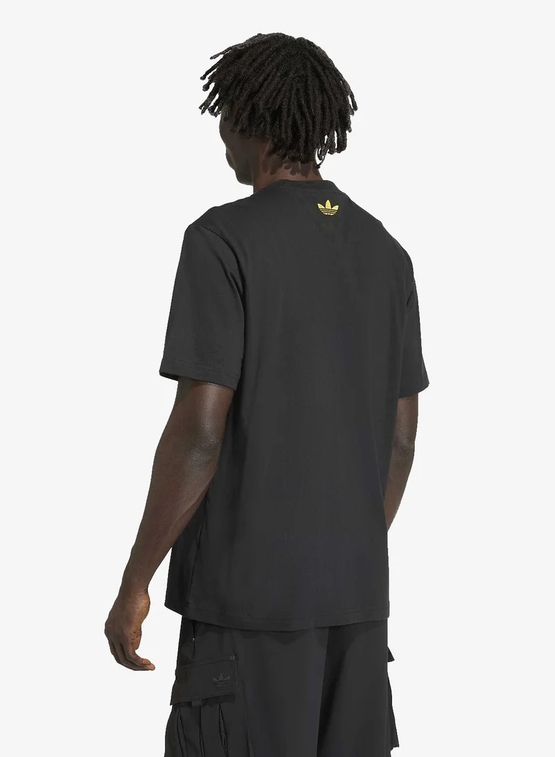 اديداس اوريجينالز تيشيرت جرافيك أرشيف أفريكا