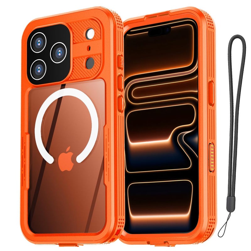 AICase Waterproof Case for iPhone 17 Pro Max+MagSafe Clear Water Proof Snowproof/Dustproof/Shockproof,IP68 Certified 360 Full Body Protection Fully Sealed Underwater for iPhone 17 Pro Max_98 - Image 1