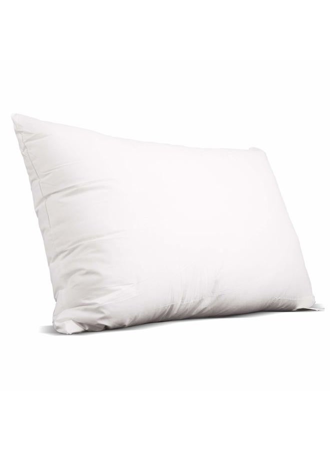 Edow Soft Pillows for Sleeping, Fluffy Down Alternative Hypoallergenic&Dust Mite Resistant Polyester Fiber Pillow, Home&Hotel-Collection, Machine Washable, Neck Pain&Headache Relief - Queen - Image 1