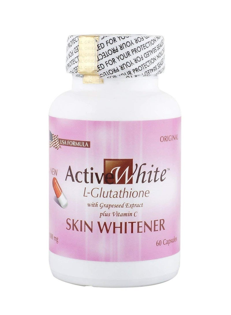 Active White Skin Whitening 60 Capsules