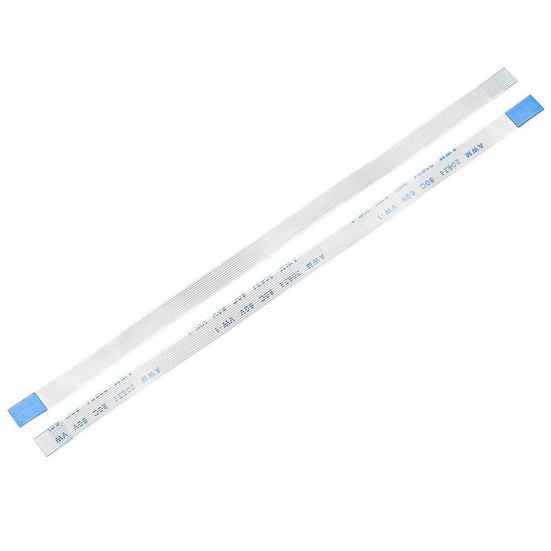 SLVC 10 Pin FFC Cable 0.5mm Pitch 100mm Length Flat Flexible FFC FPC Lvds Ribbon Cable Wire Flat Cable (Pack Of-1) (Type-B) - Image 1
