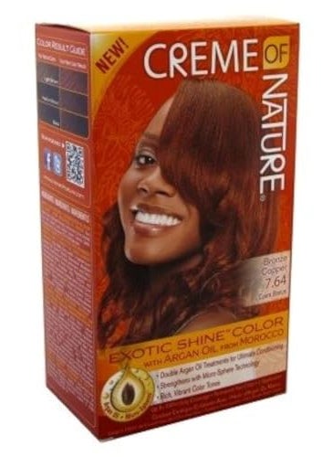 Creme of Nature Creme Of Nature Color #7.64 Bronze Copper Exotic Shine (3 Pack) 
