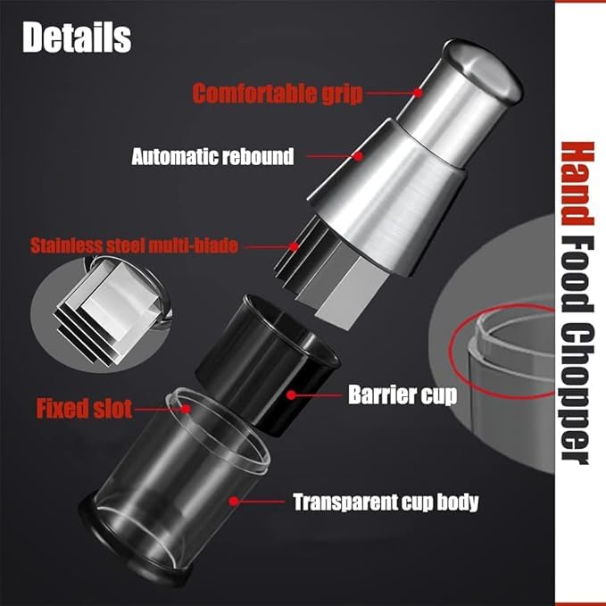 Suicune MultiFunction Manual Onion Chopper Garlic Crusher Pressing Food Cutter Vegetable Slicer Peeler Mincer Kitchen Tools Durable - Image 3