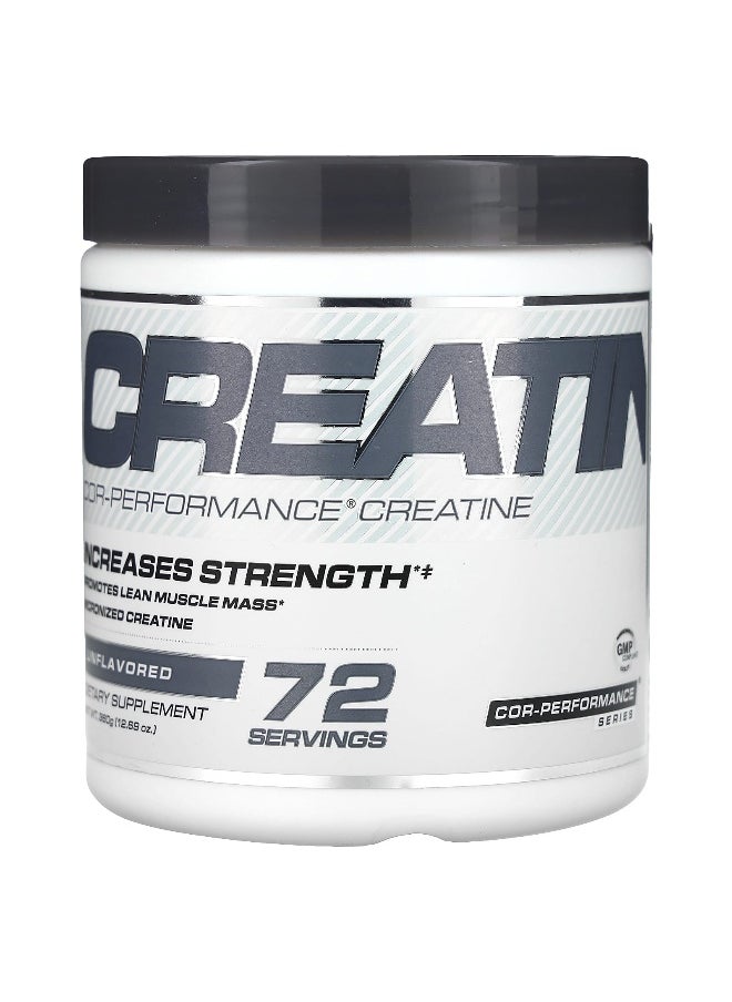 C4  Cellucor C4 / Cellucor, Creatin, COR-Performance® Creatine , Unflavored, 12.69 oz (360 g)  - Image 1
