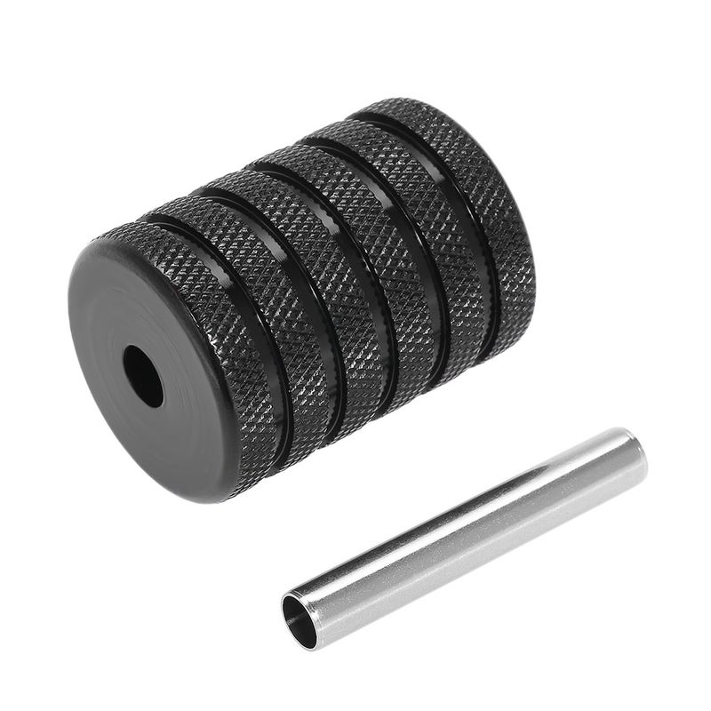 35mm Aluminum Tattoo Machine Handle Grip Tube Adjustable For Cartridge Tattoo Needle Rotary& Coil Tattoo Machine Handle Grip Black - Image 4