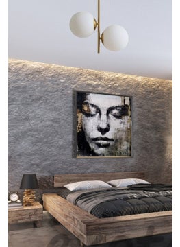 White Vitaly 2 Li Modern Sport White Glop Glass Living Room - Kitchen - Bedroom Antique Chandelier Modern E2