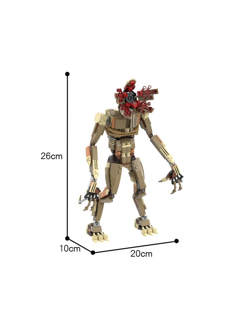 350-Piece Anime Demogorgon Building Block Puzzle Toy - Image 4