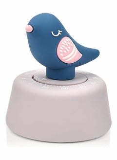 Y&D Bird Kitchen Timer Manual Mechanical Blue  - Image 1
