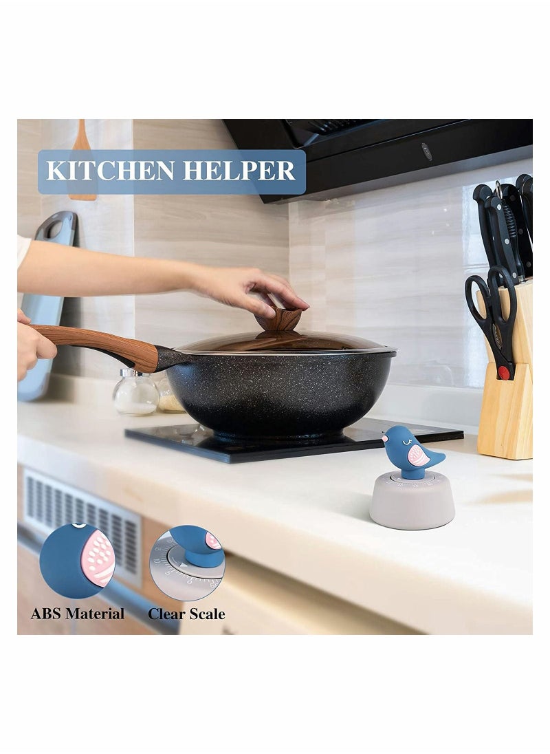 Y&D - Bird Kitchen Timer Manual Mechanical Blue - Image 1