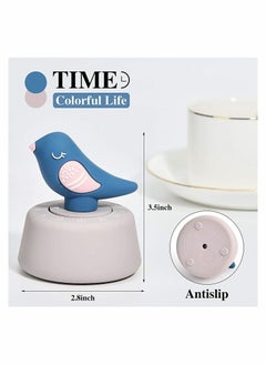 Y&D Bird Kitchen Timer Manual Mechanical Blue  - Image 5