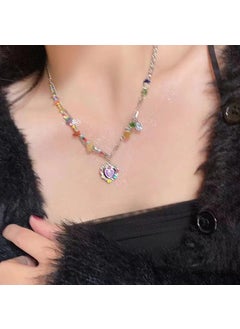 Korean Sweet Cool Chain Punk Chic Sweater Necklace X1203 love