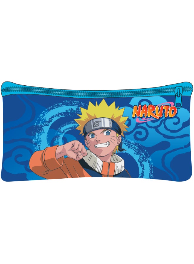 Naruto 5 in 1 Value Pack (16" Trolley Bag with Lunch Box, Lunch bag, Water Bottle and Pencil Case)