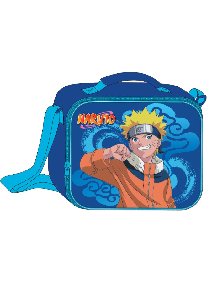 Naruto 5 in 1 Value Pack (16" Trolley Bag with Lunch Box, Lunch bag, Water Bottle and Pencil Case)