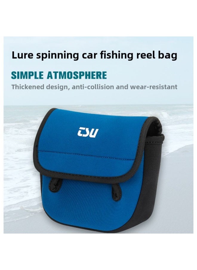 Generic - Fishing House Spinning Wheel Bag Thickened Portable Fishing Reel Bag Lure Wheel Bag Special Dustproof Lure Wheel Protective Cover-Color:Size M Spinning Wheel Bag - Image 1