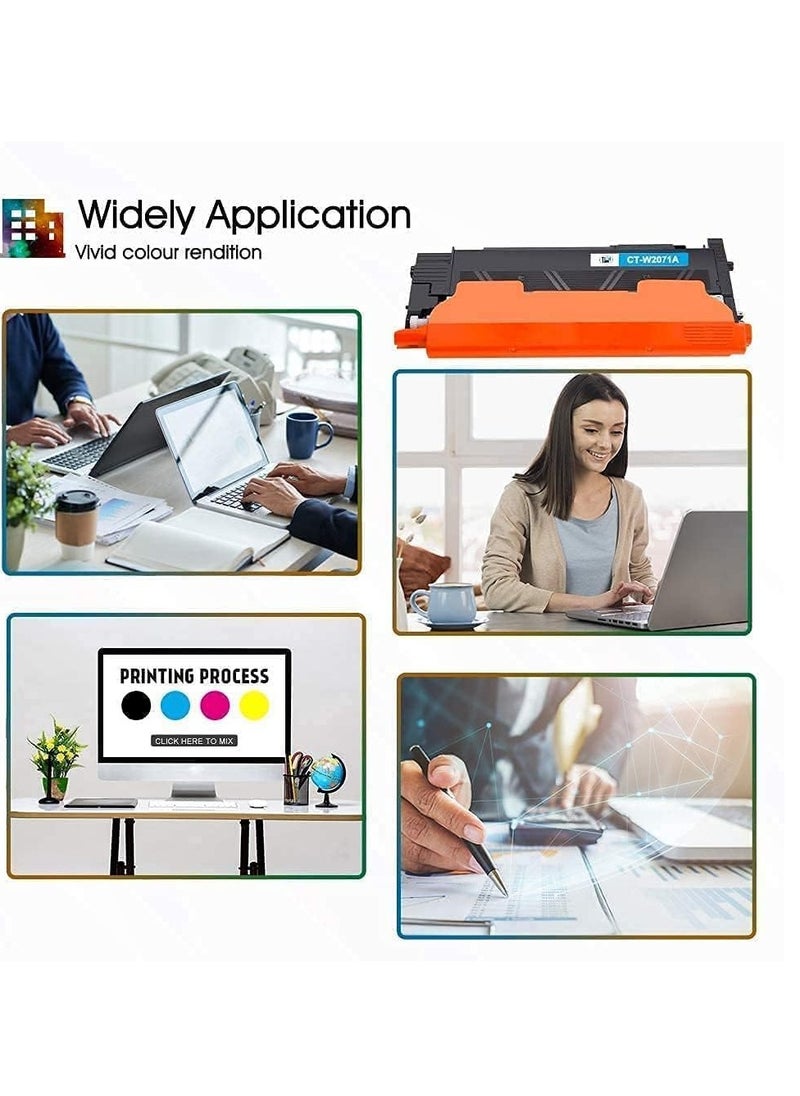 Terabyte Compatible C-EXV28 NPG-45 GPR-30 4 Color Toner Cartridges set for Image Runner ADV C5045 C5051 C5250 C5255  - Image 4