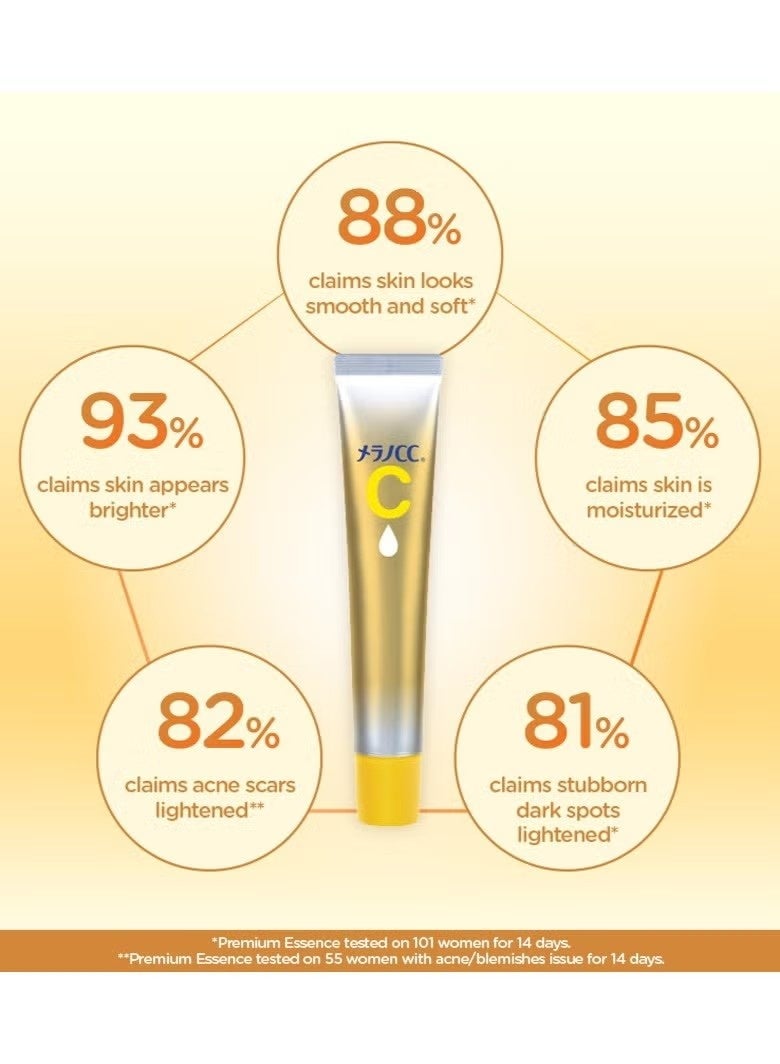 Rohto MelanO CC Intensive Premium Essence 20ml - Anti Spot Stain Serum - Image 3