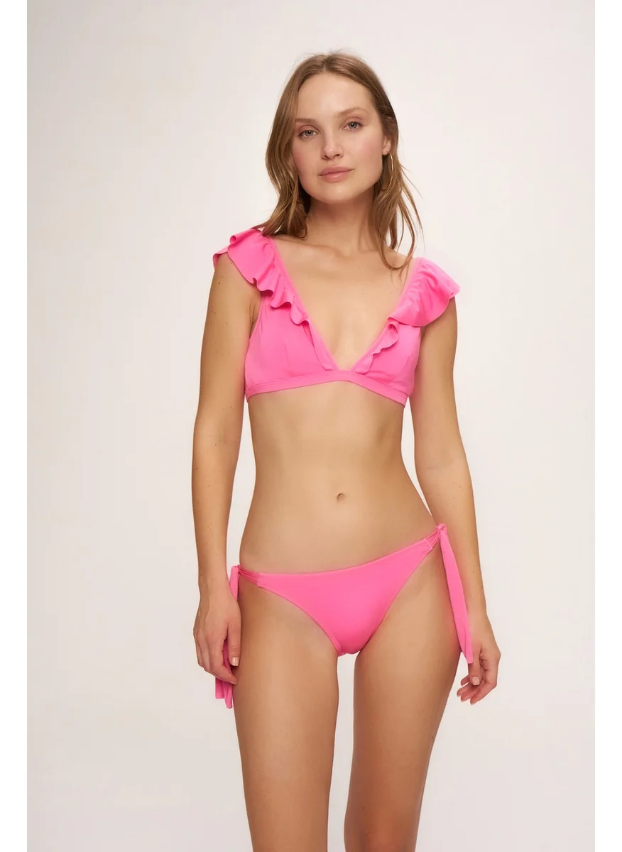 pierre cardin HR23BU005 Derek Flounce Triangle Bikini Top