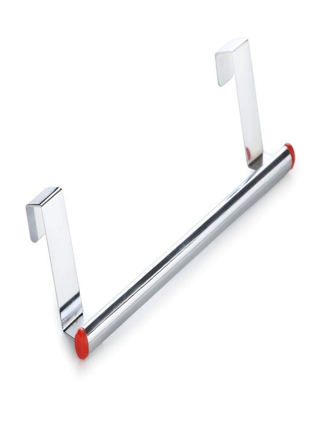 RIOMAX Stainless Steel Towel Holder Cabinet Hanger Over Door Kitchen Hook Drawer Storage/Towel Bar (Small, 23 CM) (Pack of 2) - Image 2