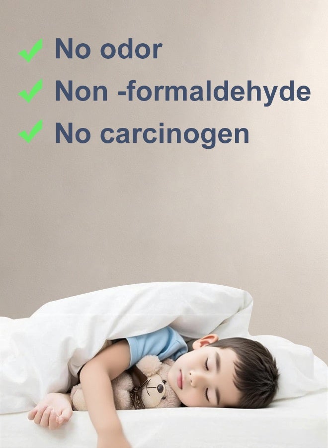 نوايوو ورق حائط سميك ثلاثي الأبعاد، ملصق حائط قابل للتقشير واللصق 50×300 سم، مقاوم للماء، نسيج كتان تقليدي، ذاتي اللصق وقابل للإزالة، لفافة فينيل لتزيين الحائط، ورق اتصال من قماش العشب لتغطية الحائط، لون بيج - Image 5