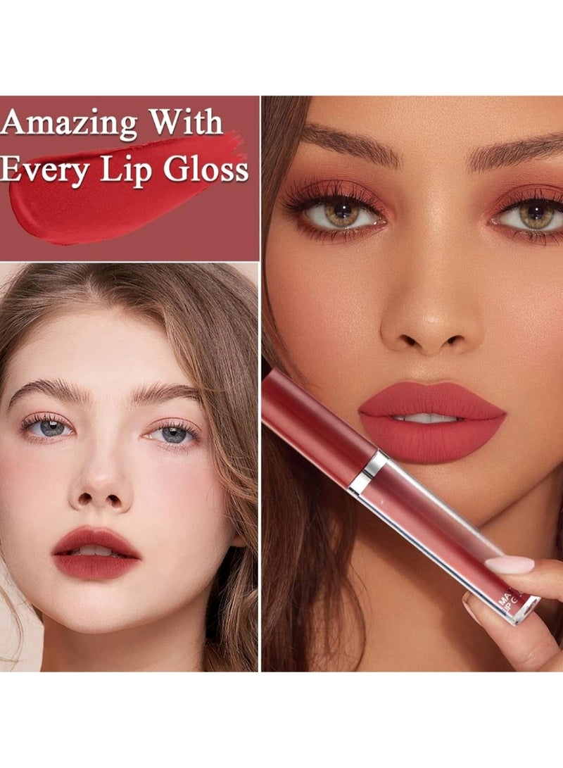 Huitich Set A 6-Piece Waterproof Matte Long-Lasting Nude Liquid Lipstick Set Assorted - Image 4