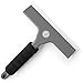 desired tools Squeegee for Shower, Window and Car Glass - 2 Extra Silicone Replacement Blades - Foam Handle - Color Gray - Image 2