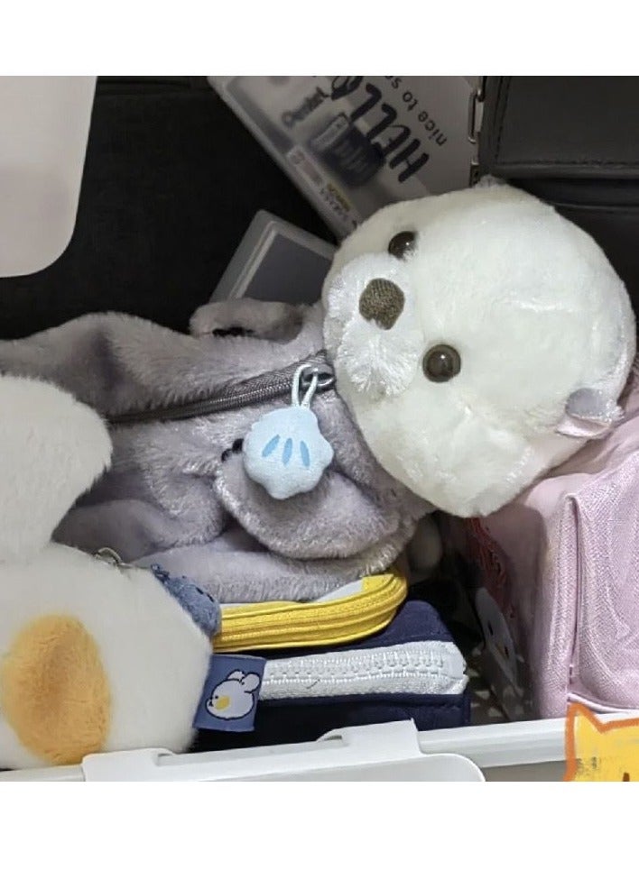 general Creative Plush Toy Pencil Case: High-Quality, Soft, and Cute Stress-Relief Plush Doll Stationery Storage Bag - Image 5