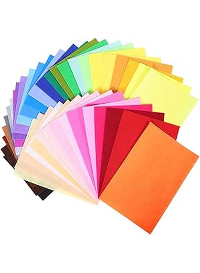 40 Non Woven Felt Squares For Kids Crafts DIY Projects And School Activities - Image 1