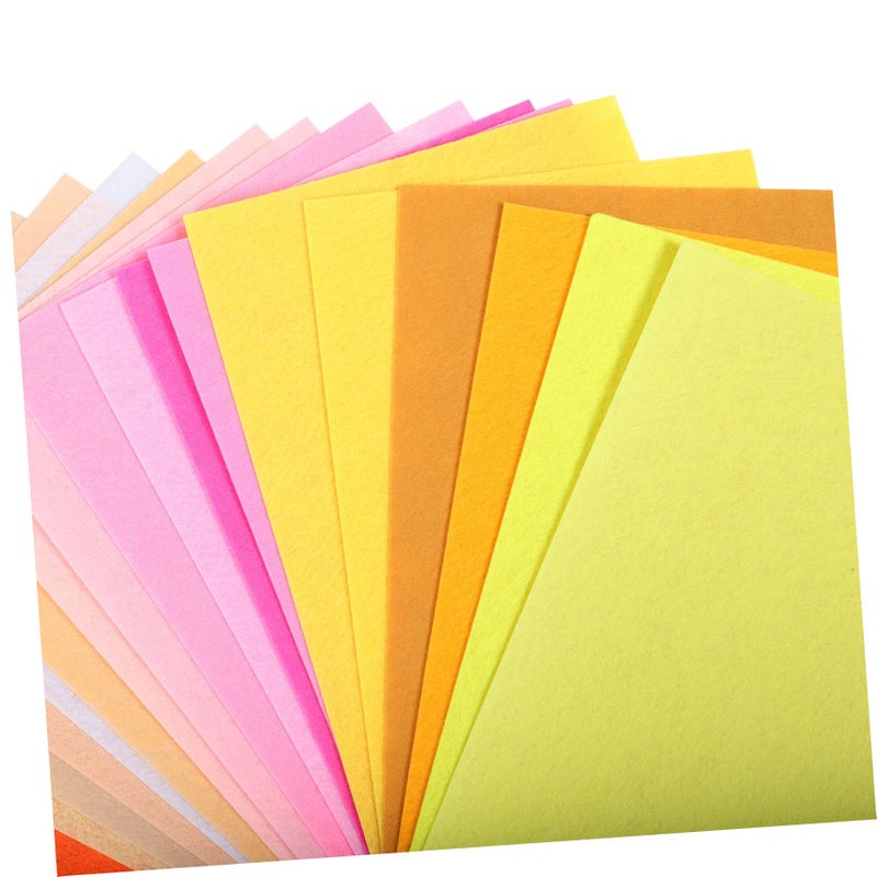 40 Non Woven Felt Squares For Kids Crafts DIY Projects And School Activities - Image 4